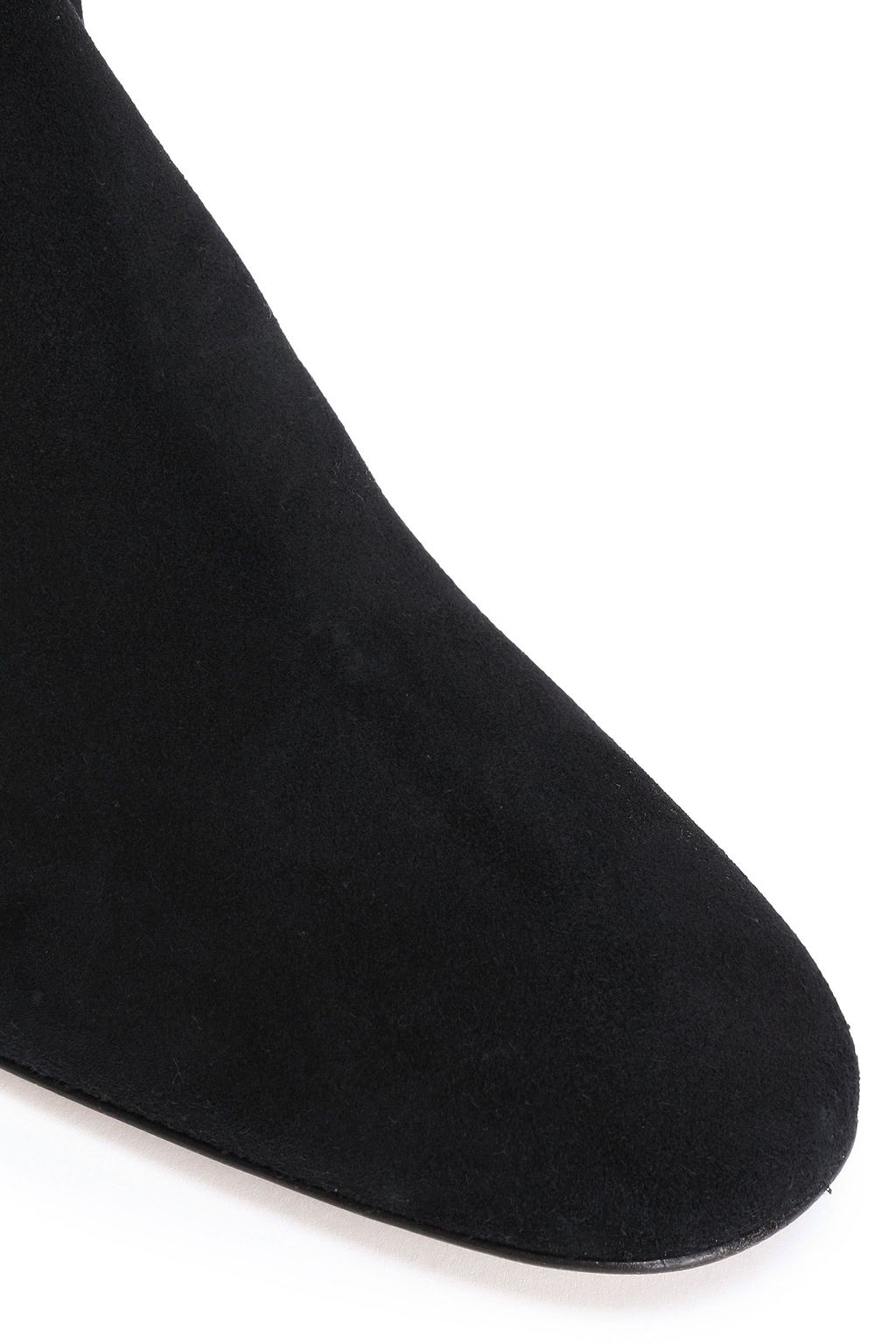 SERGIO ROSSI Suede knee boots