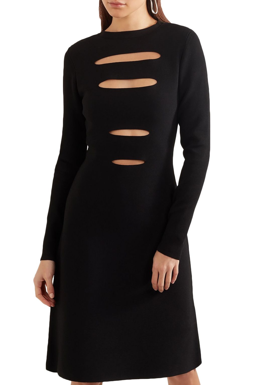 NARCISO RODRIGUEZ Cutout stretch-knit dress