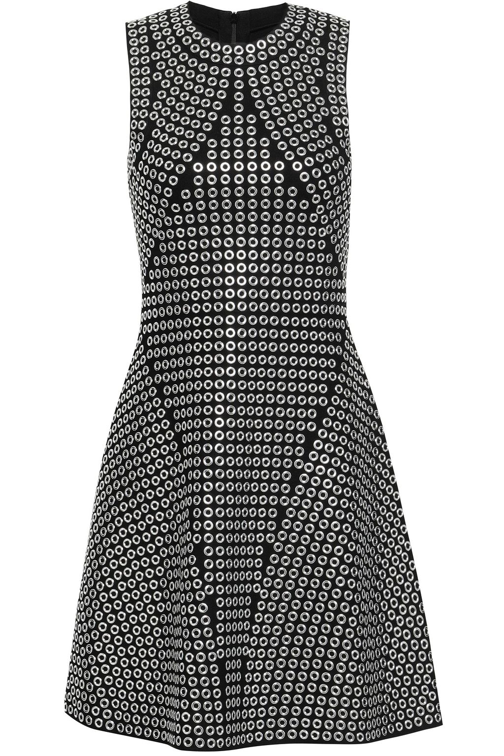 michael kors white eyelet dress