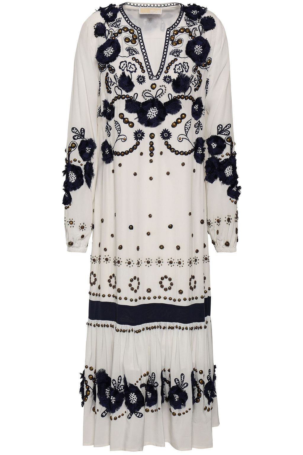 michael kors floral midi dress