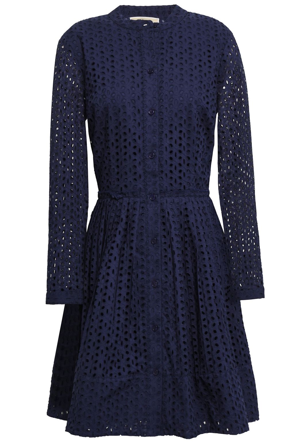 michael kors shirt dress navy