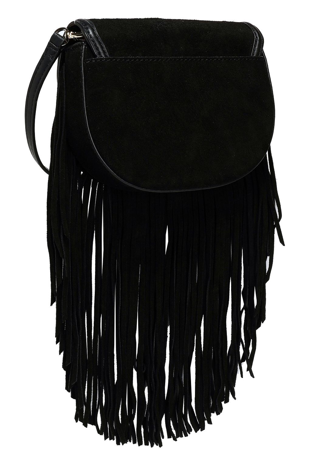 michael kors suede fringe purse