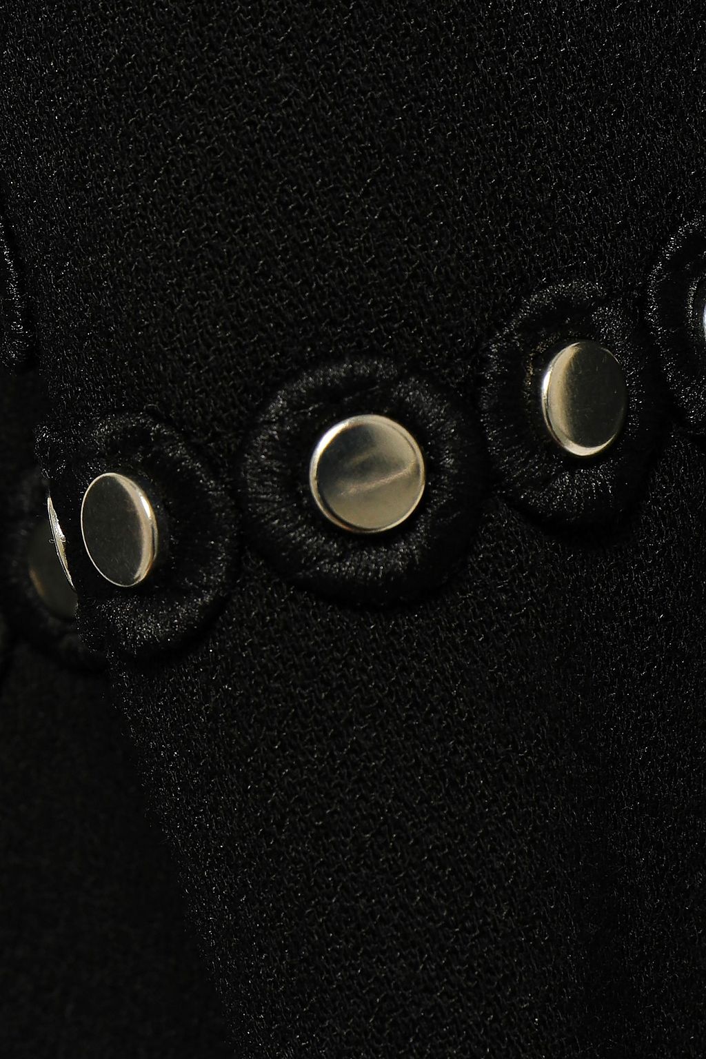 MICHAEL MICHAEL KORS Studded stretch-crepe mini dress