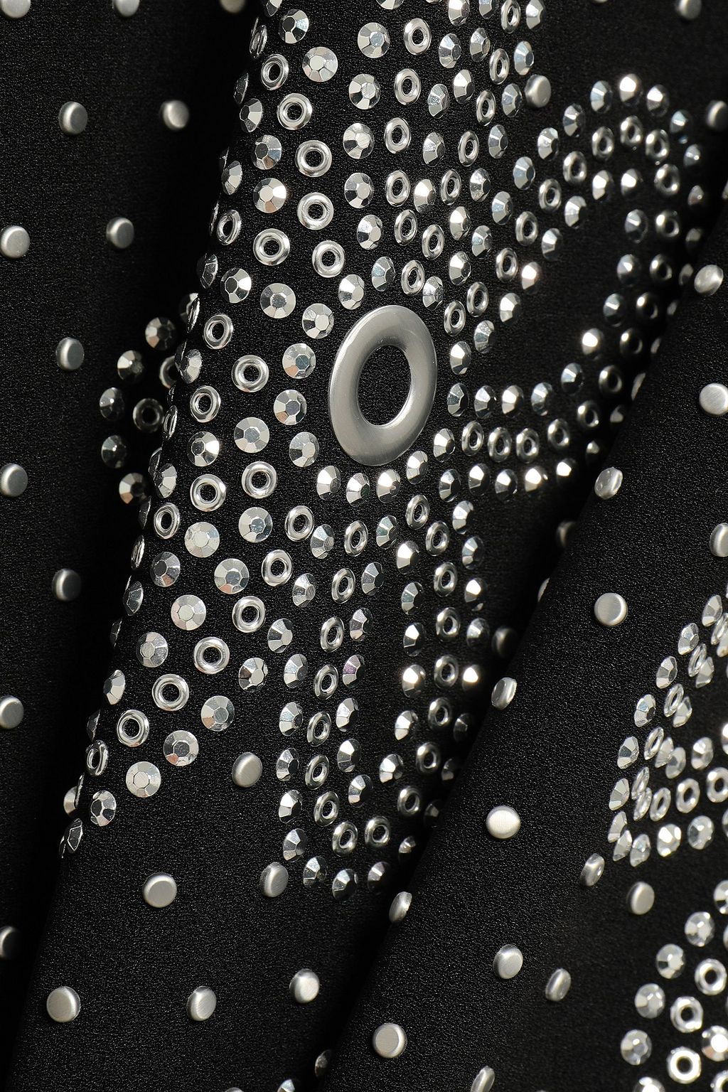 MICHAEL MICHAEL KORS Studded stretch-crepe mini dress