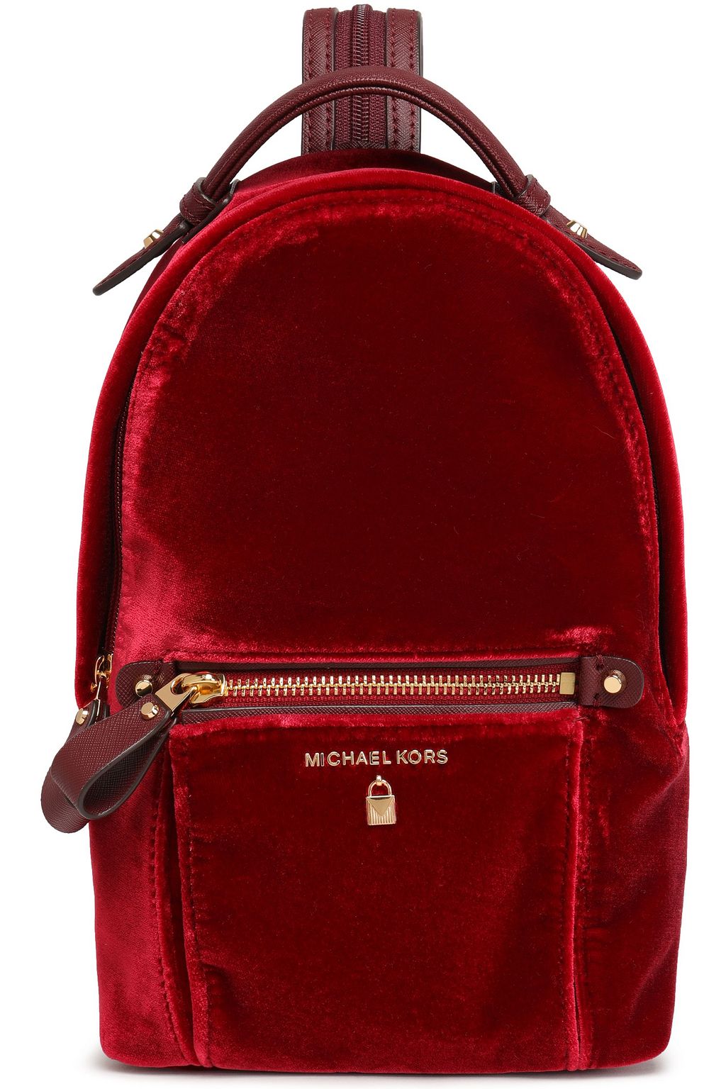 michael kors velvet backpack