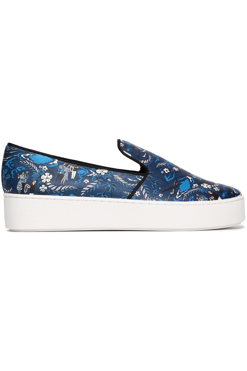 michael kors navy blue sneakers