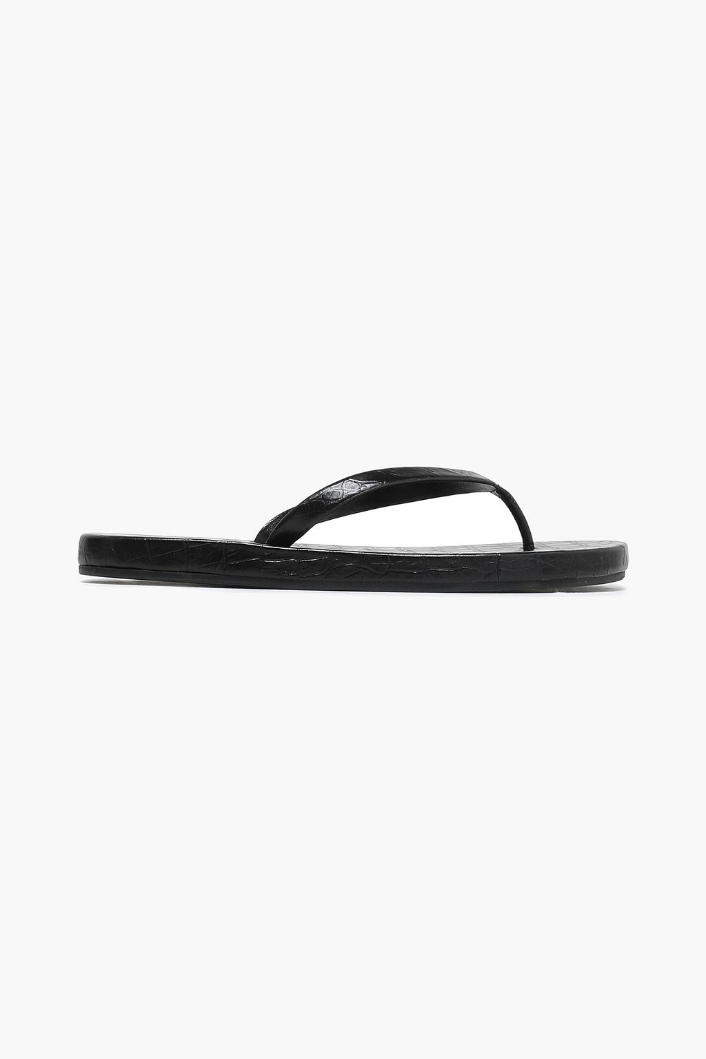 michael kors leather flip flops