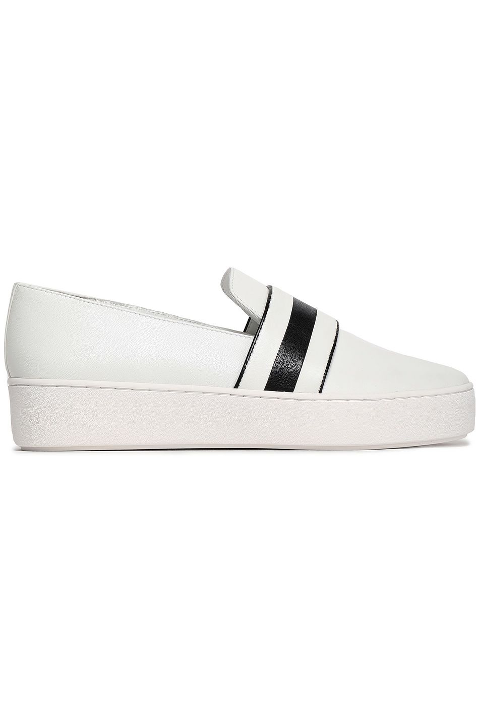 michael kors white slip on sneakers