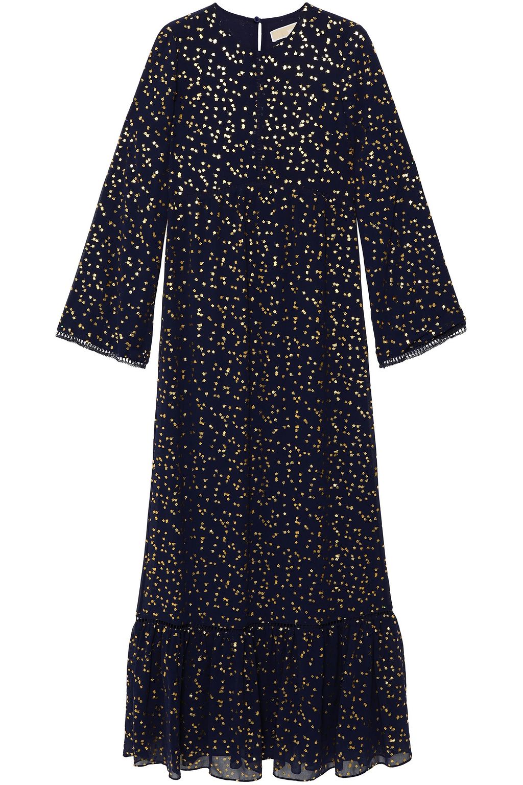 michael kors navy maxi dress