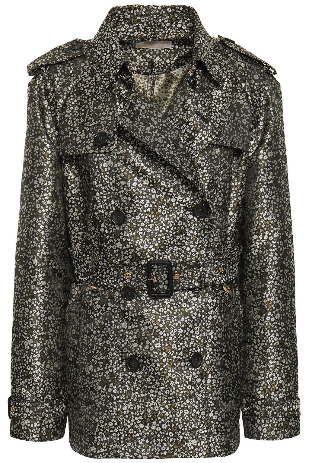 michael kors army green coat