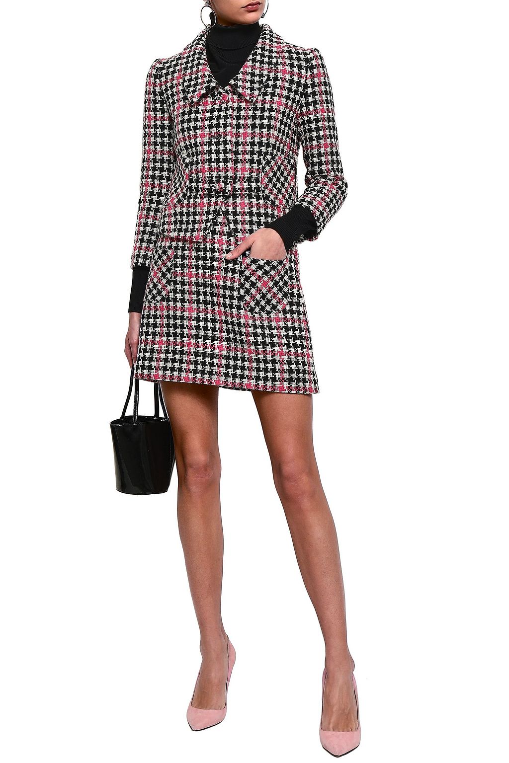 MOSCHINO Tweed mini skirt