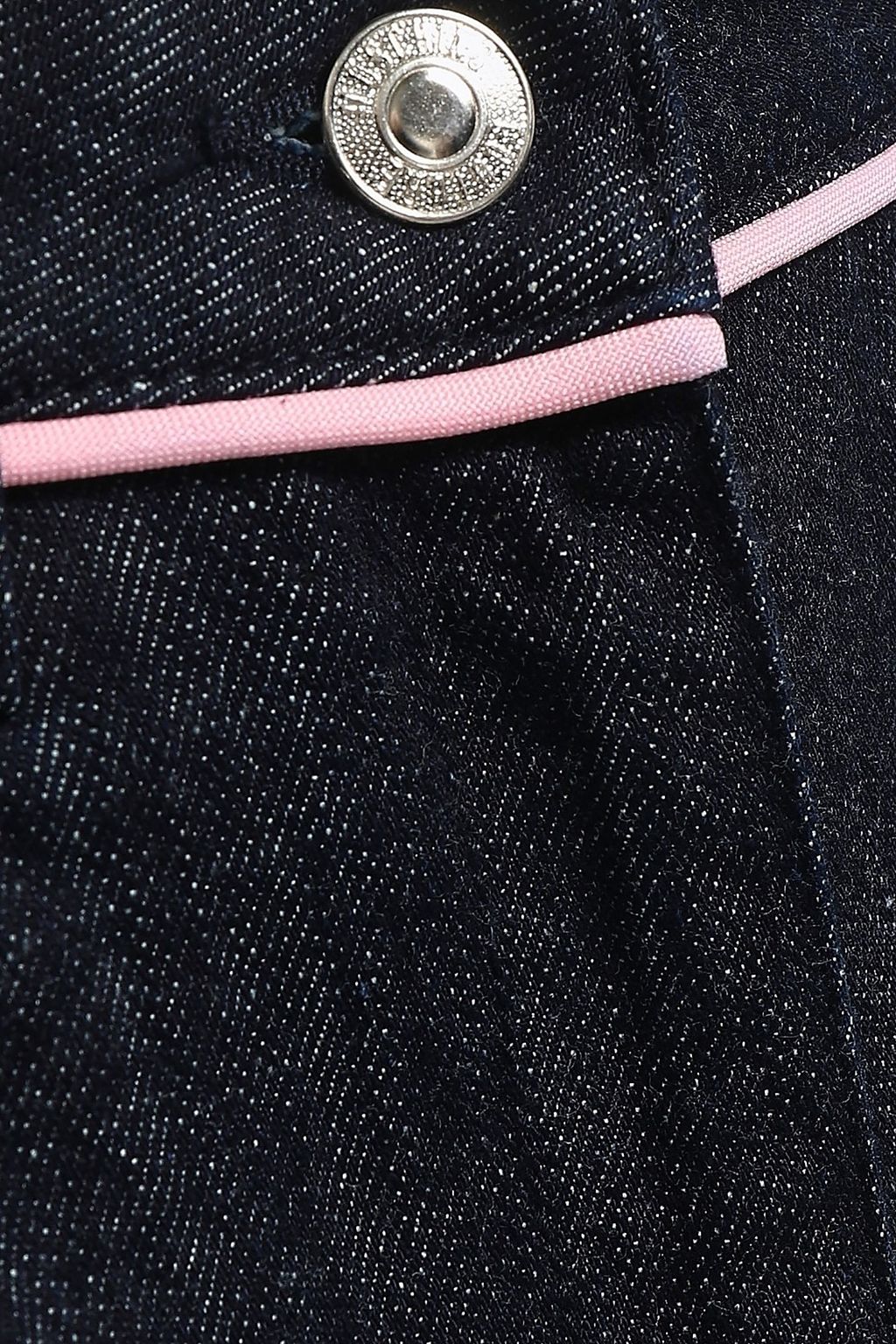 MOSCHINO High-rise slim-leg jeans