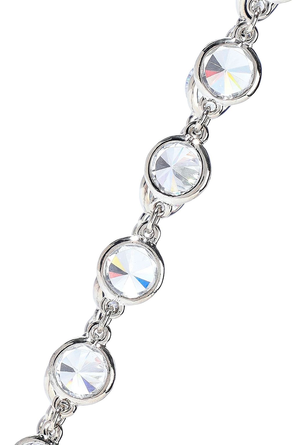 CZ BY KENNETH JAY LANE Gold-tone crystal necklace