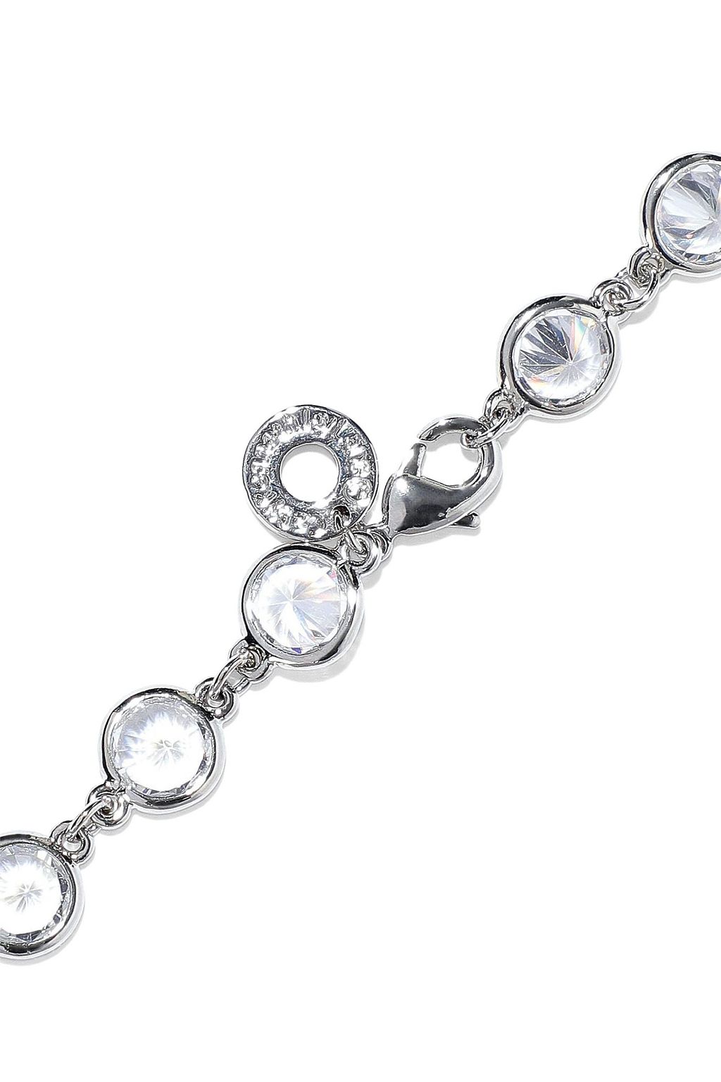 CZ BY KENNETH JAY LANE Gold-tone crystal necklace