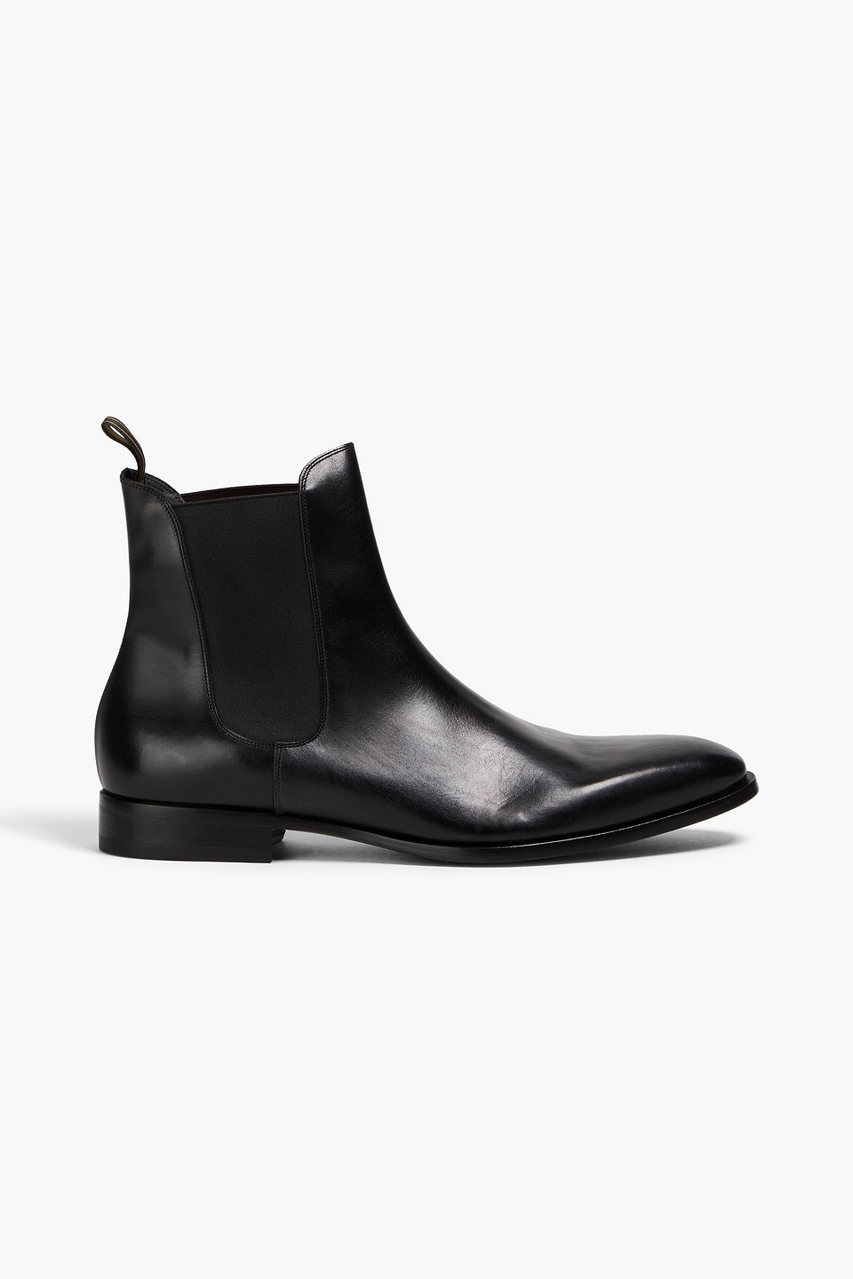 Dunhill Chelsea-boots Aus Leder In Black