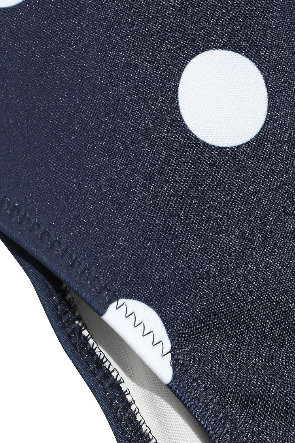 SOLID & STRIPED The Annabella polka-dot low-rise bikini briefs