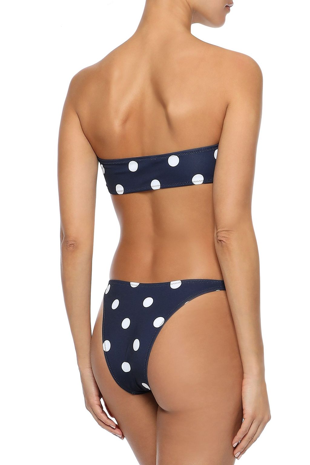 SOLID & STRIPED The Annabella polka-dot low-rise bikini briefs