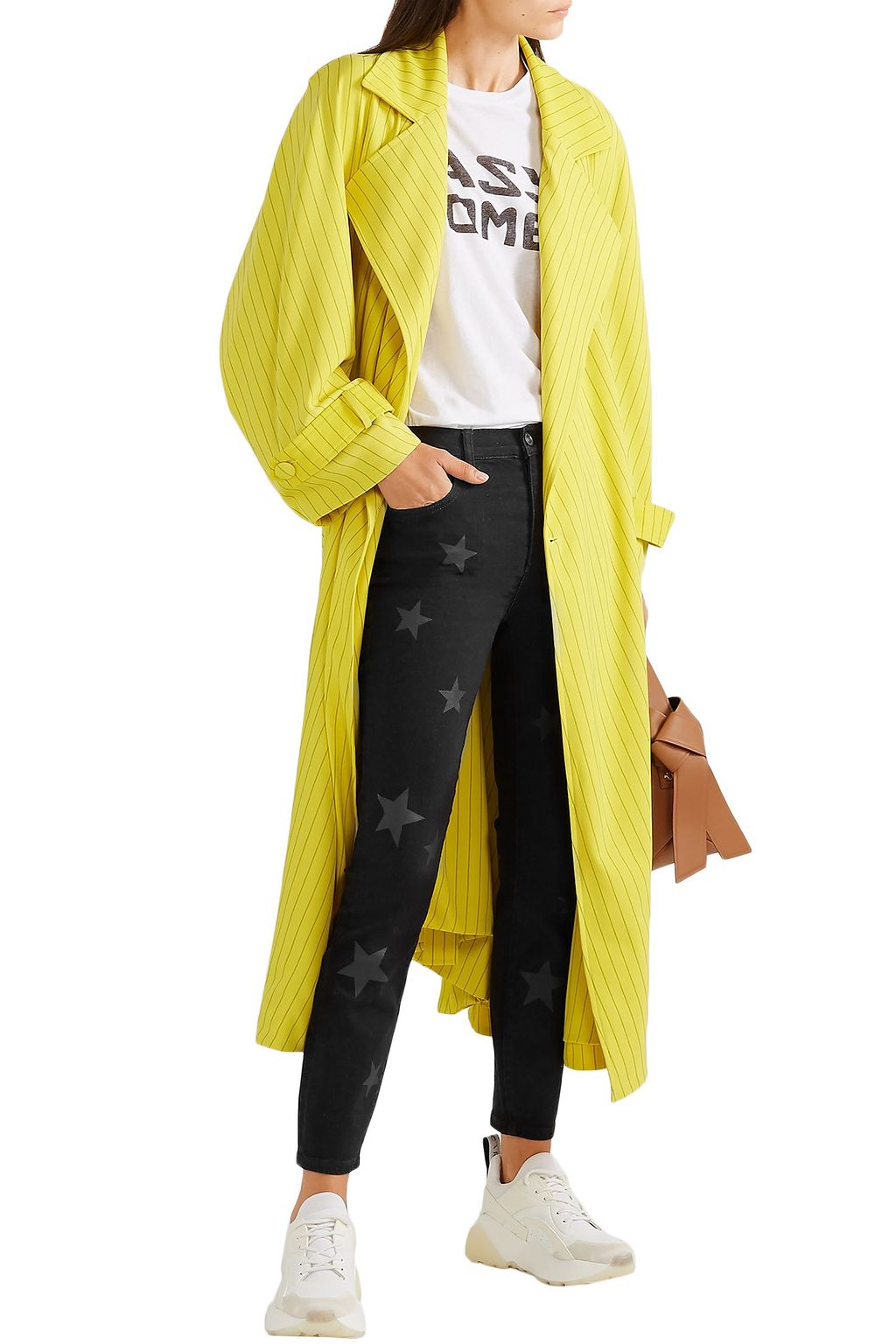 CURRENT/ELLIOTT The Stiletto printed high-rise skinny jeans