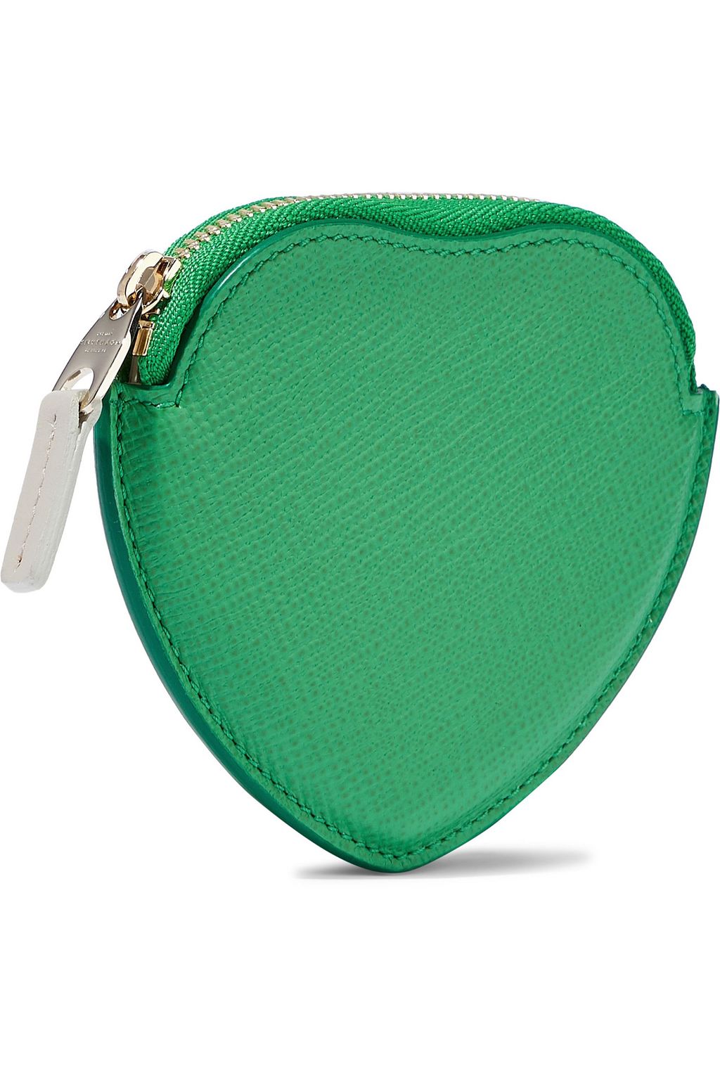 SMYTHSON Panama smooth and textured-leather coin purse