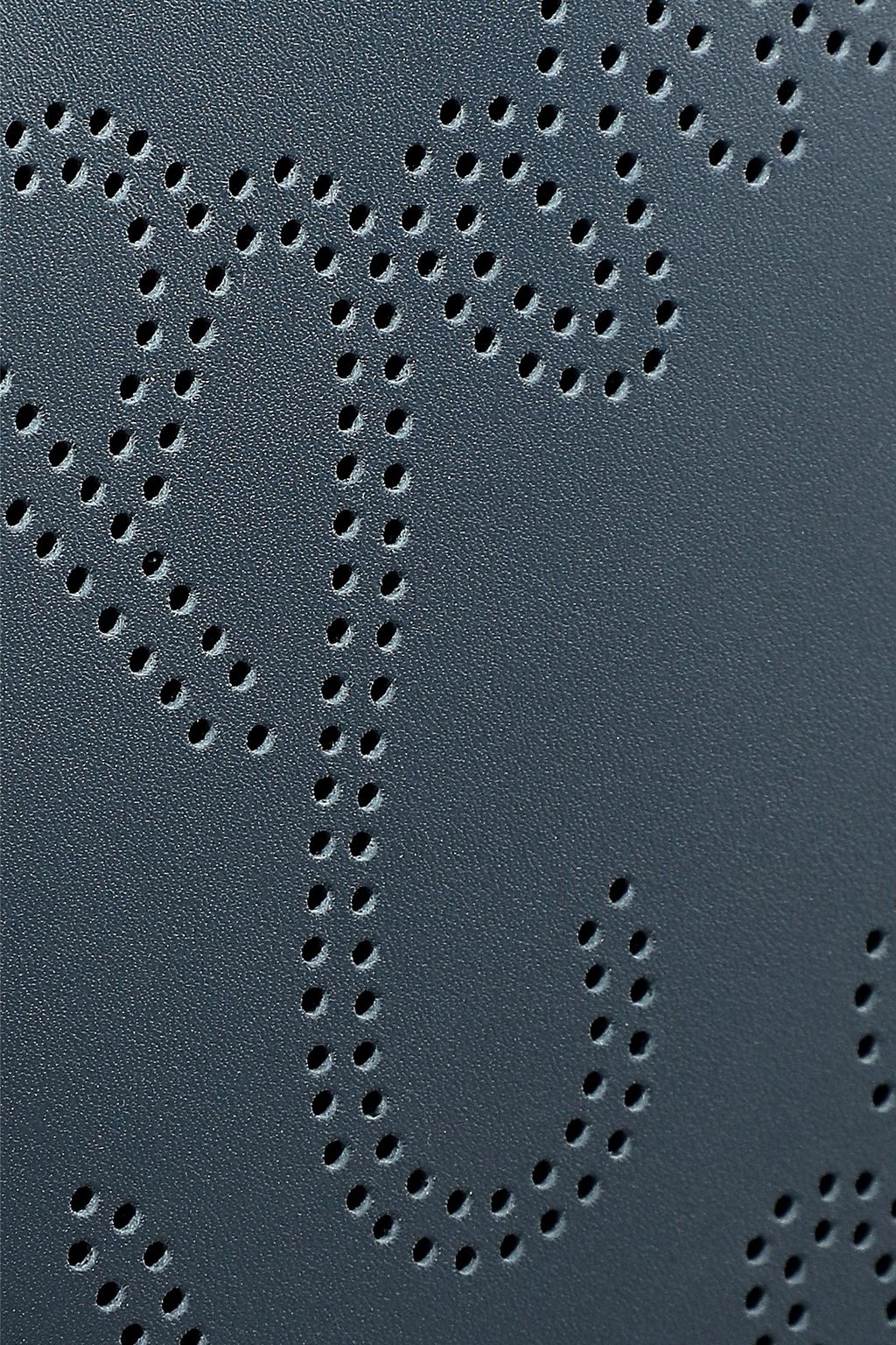 SMYTHSON Picadilly perforated leather passport cover