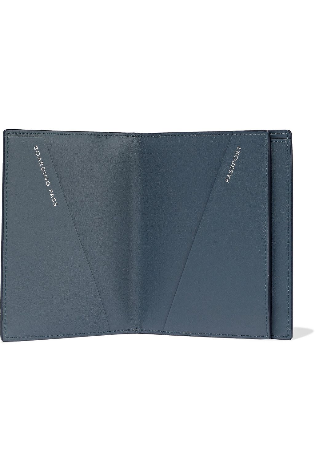 SMYTHSON Picadilly perforated leather passport cover