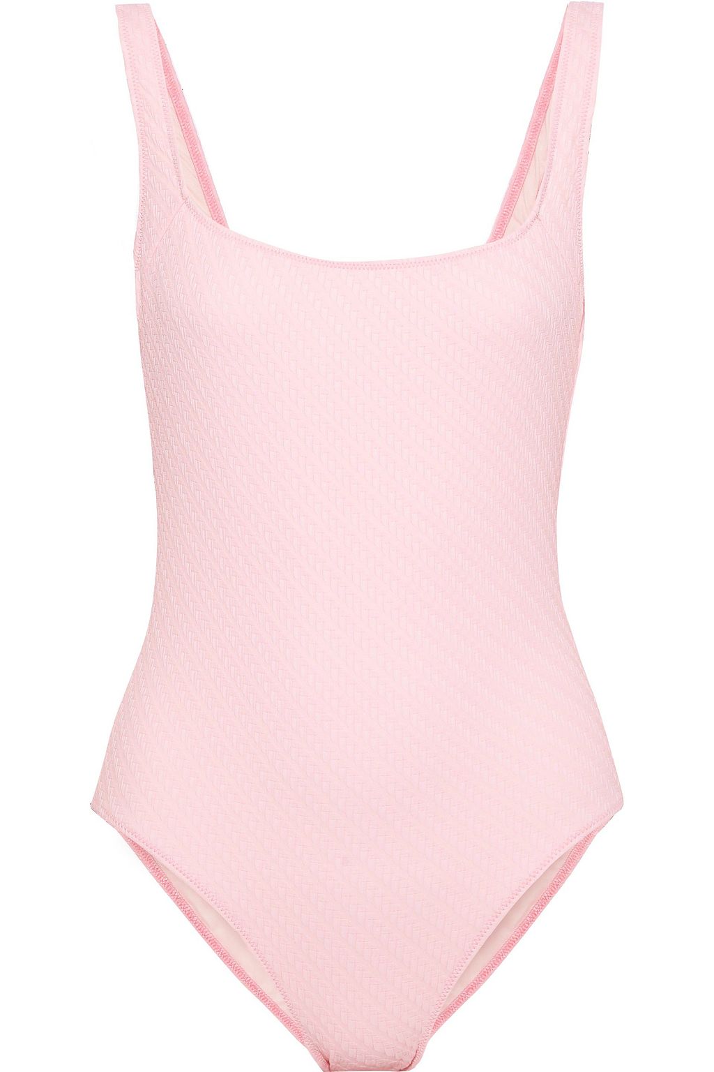 baby pink one piece swimsuit