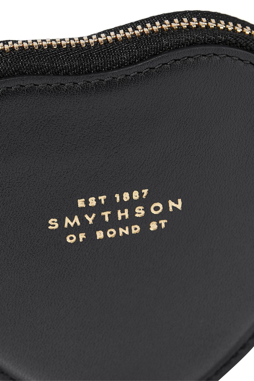 SMYTHSON Panama smooth and textured-leather coin purse