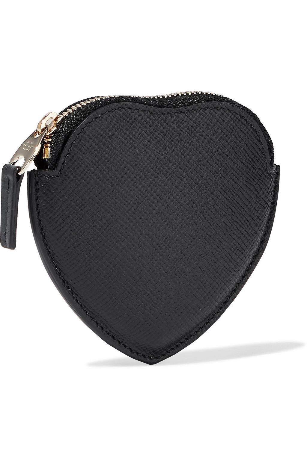 SMYTHSON Panama smooth and textured-leather coin purse