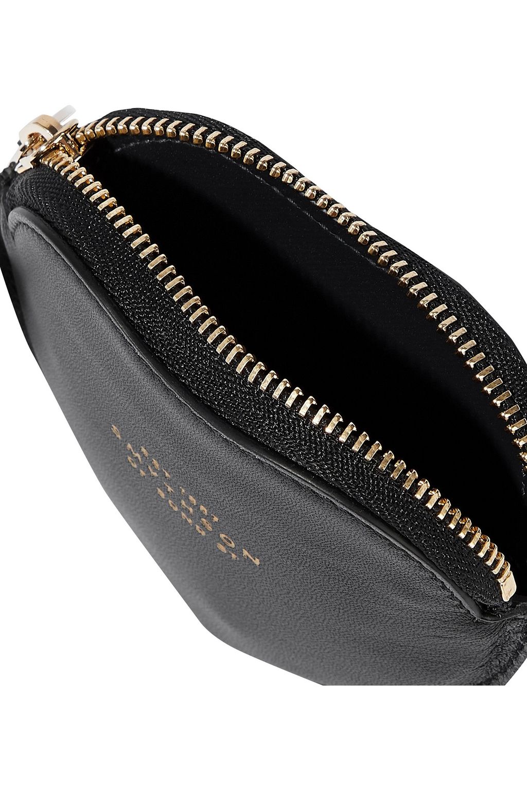 SMYTHSON Panama smooth and textured-leather coin purse