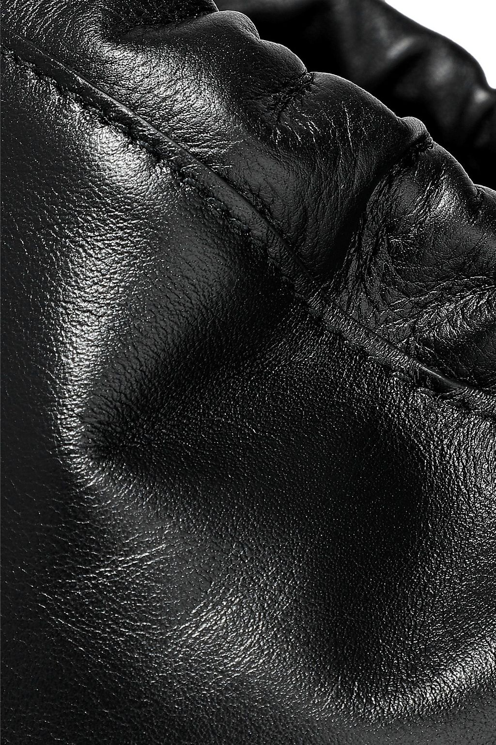 SMYTHSON Kingly medium leather pouch