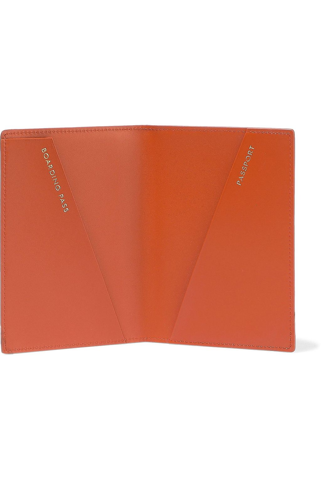 SMYTHSON Mara croc-effect leather passport cover