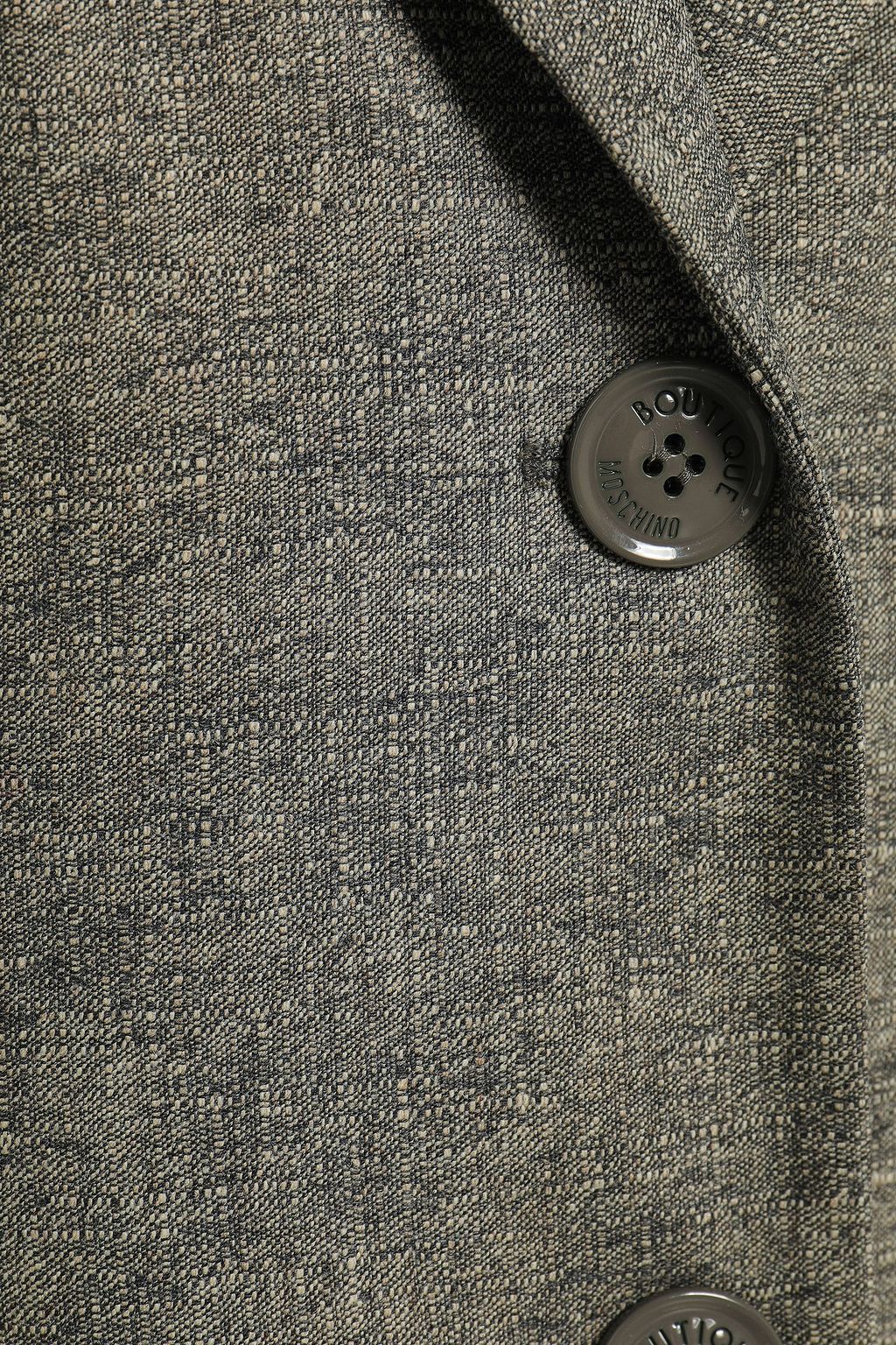 BOUTIQUE MOSCHINO Embellished wool-blend blazer