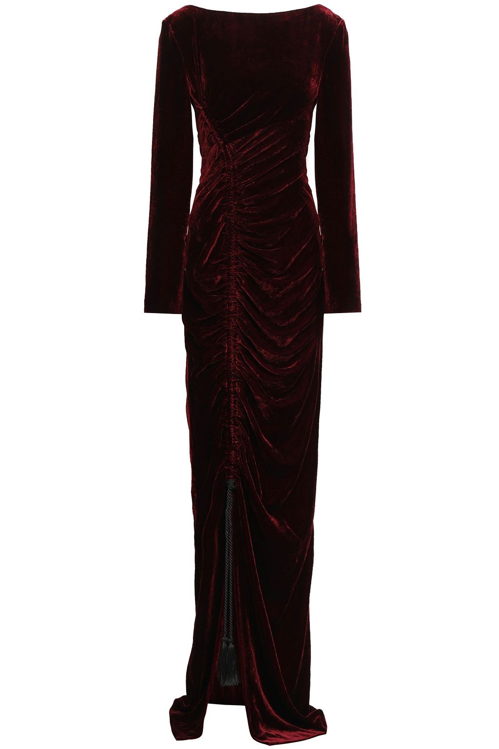 merlot evening gown