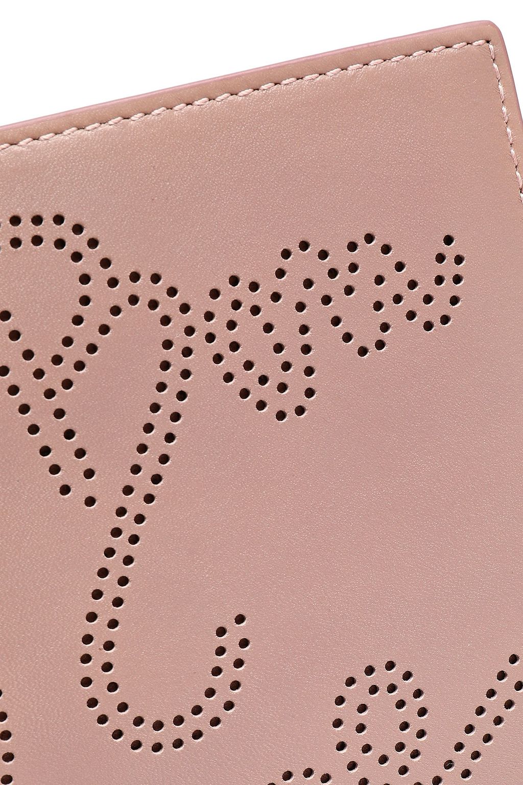 SMYTHSON Piccadilly laser-cut leather passport cover
