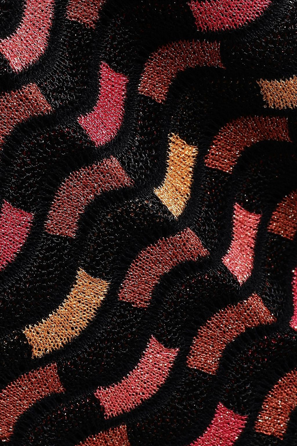 M MISSONI Metallic jacquard-knit wide-leg pants