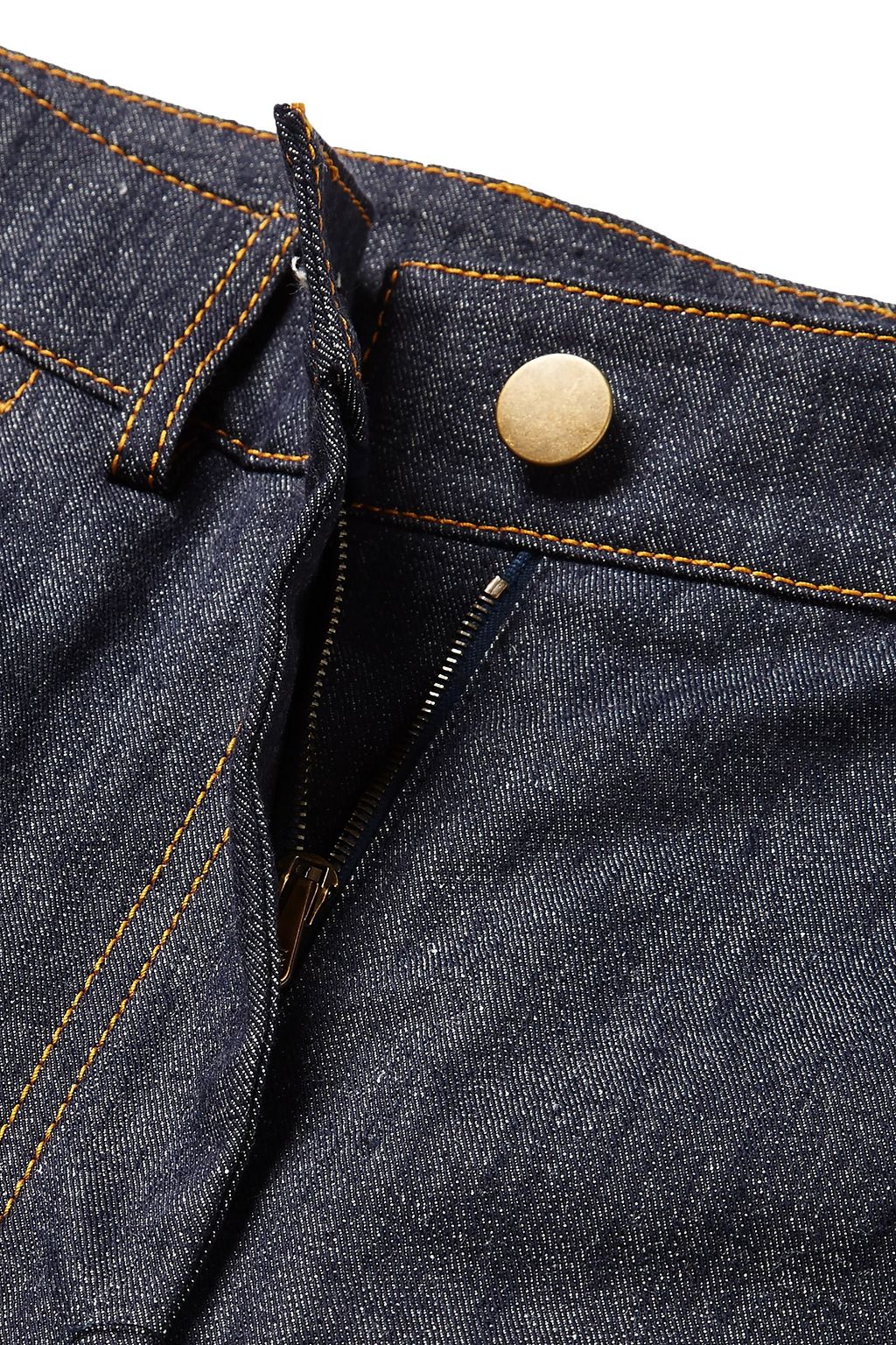 ROSIE ASSOULIN Checked tweed-paneled high-rise flared jeans