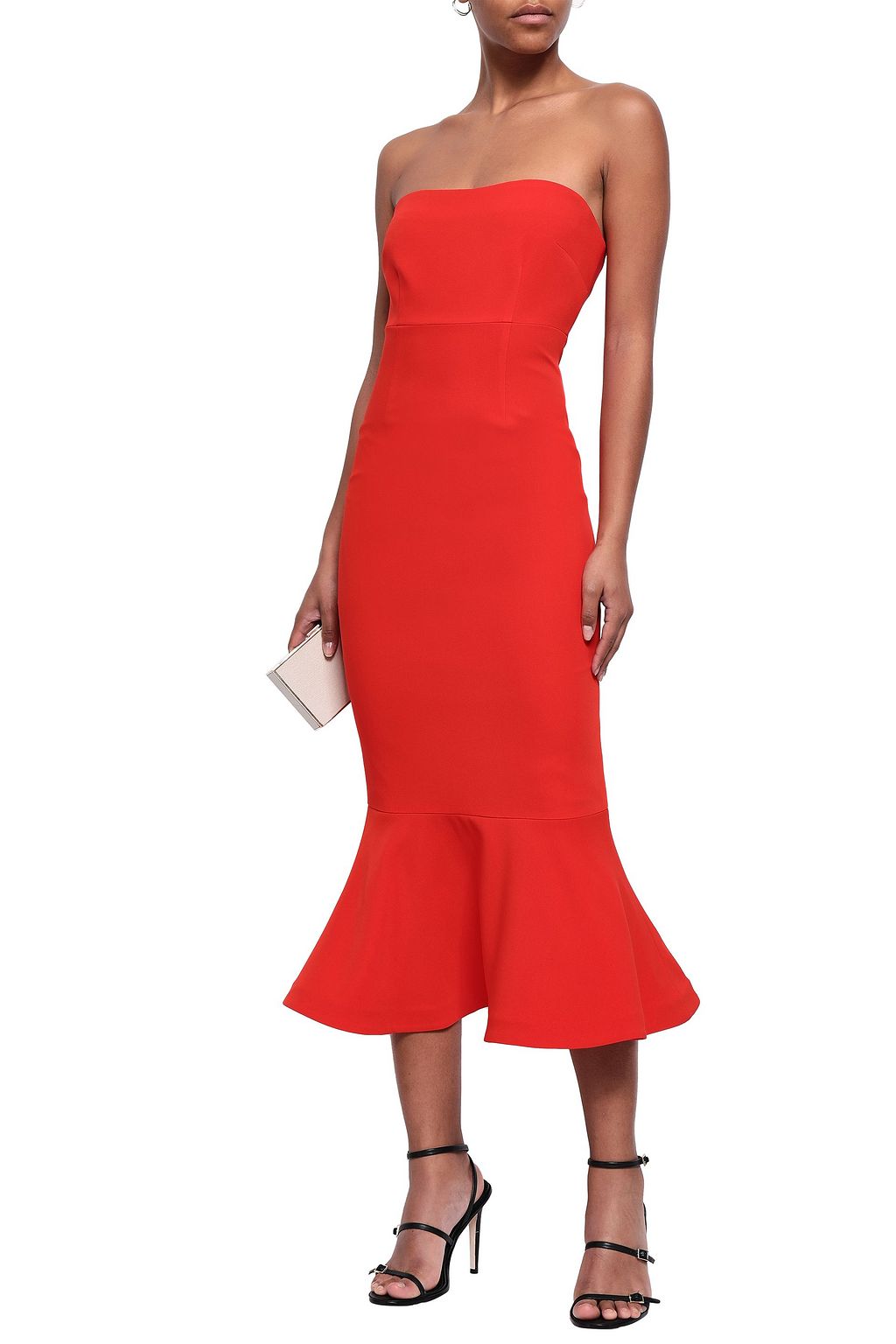 cinq a sept strapless dress