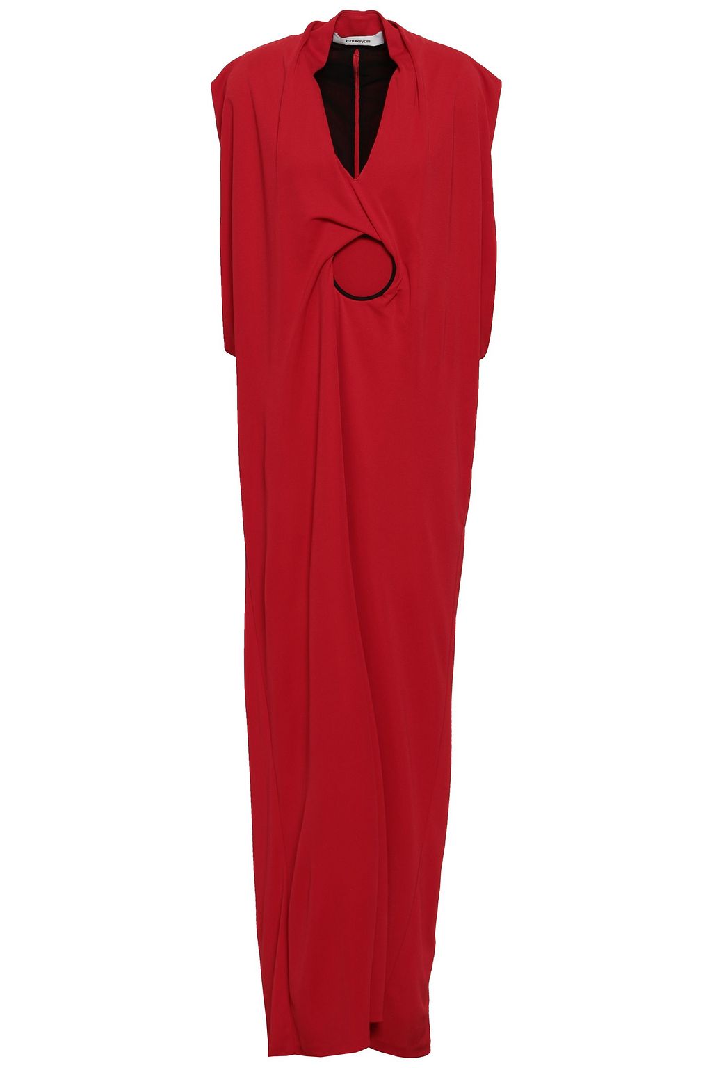 CHALAYAN Draped stretchjersey gown THE