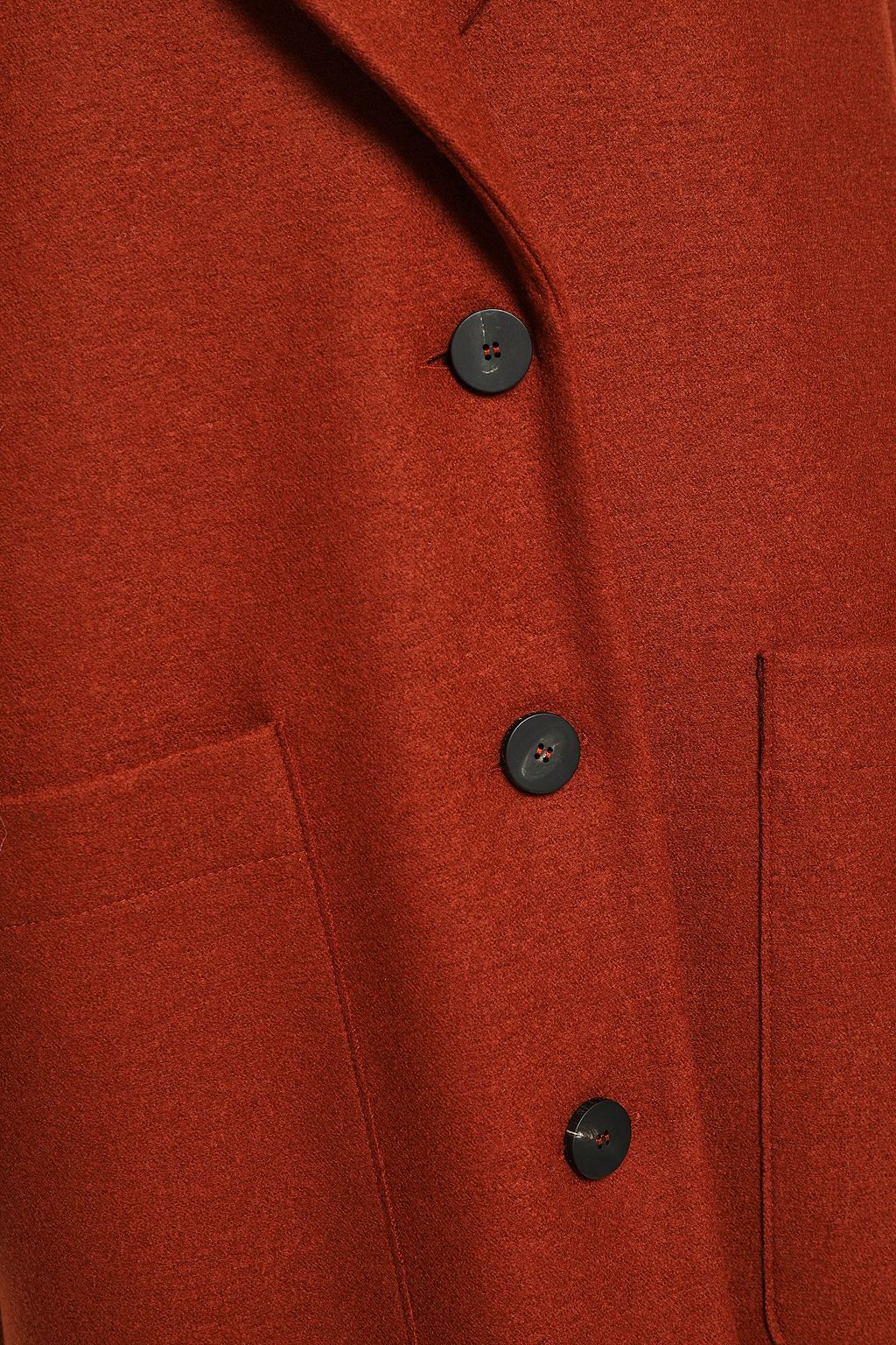 HARRIS WHARF LONDON Virgin wool-felt coat