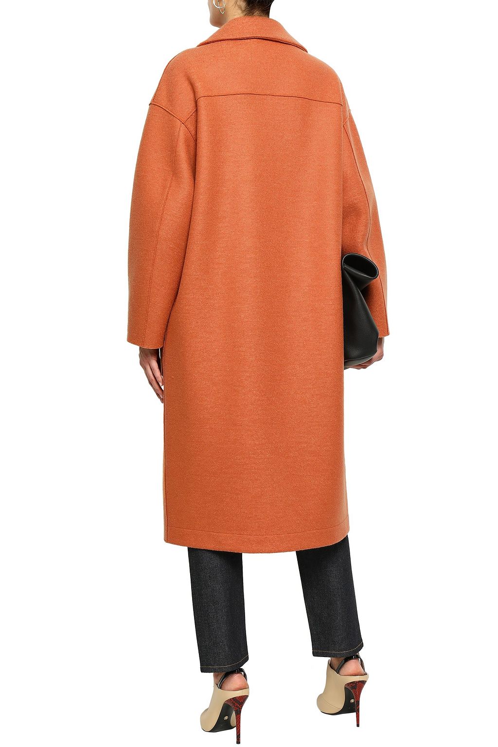 HARRIS WHARF LONDON Virgin wool-felt coat