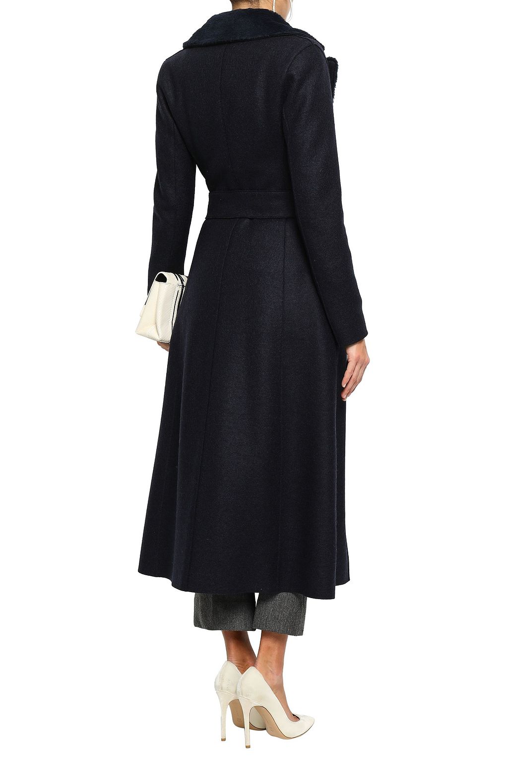 HARRIS WHARF LONDON Virgin wool-felt coat