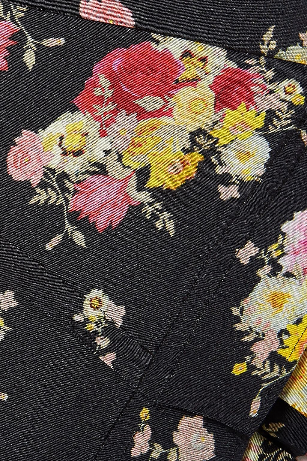 PREEN LINE Sibyll floral-print crepe de chine midi wrap skirt