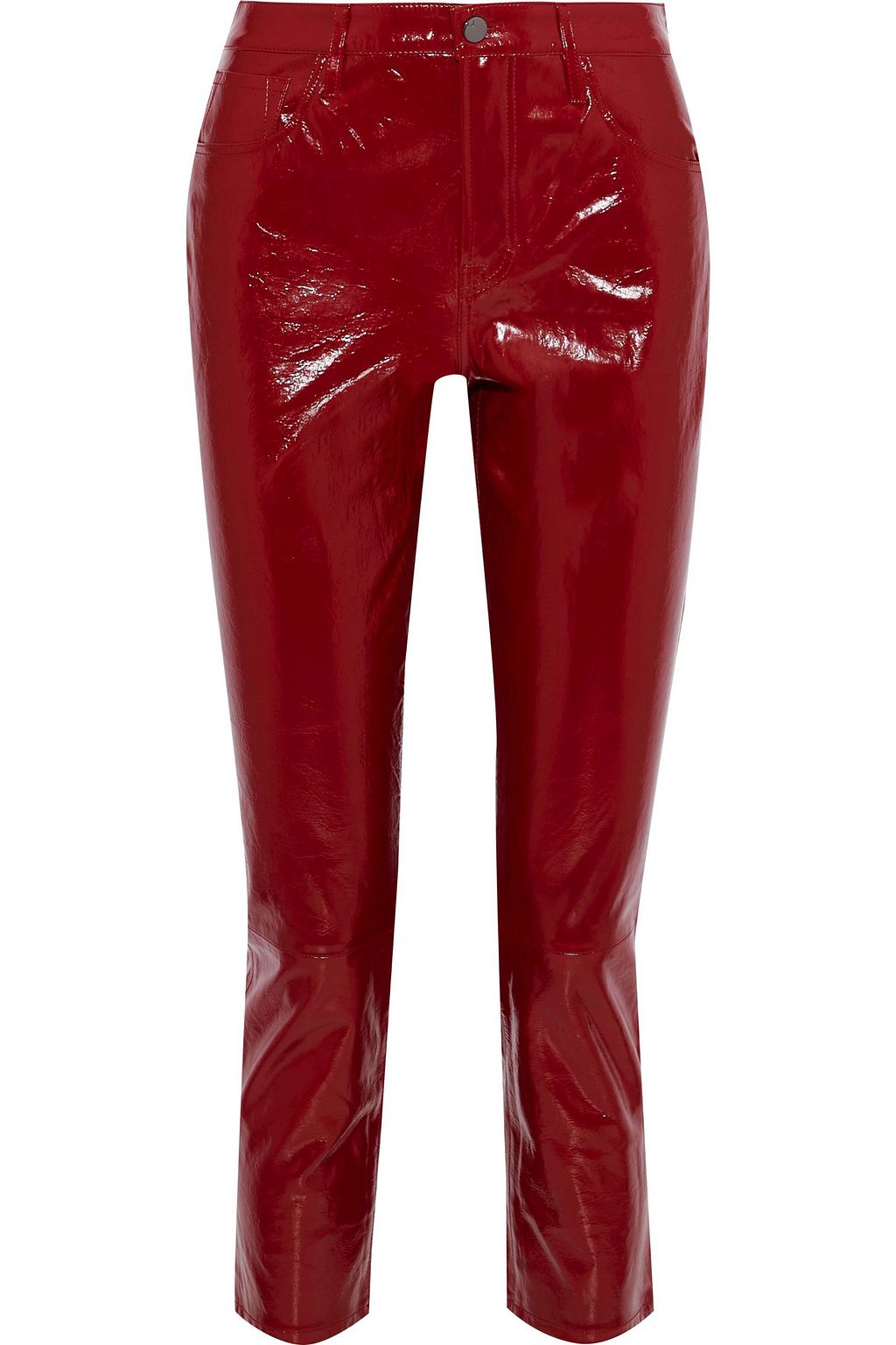 patent leather skinny jeans