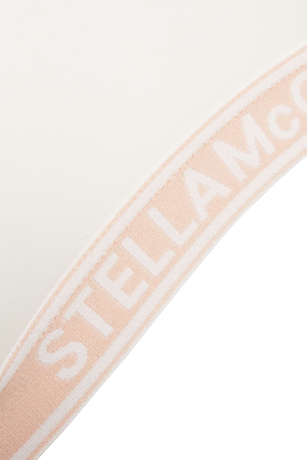STELLA MCCARTNEY Ivy Chatting stretch-cotton jersey bralette