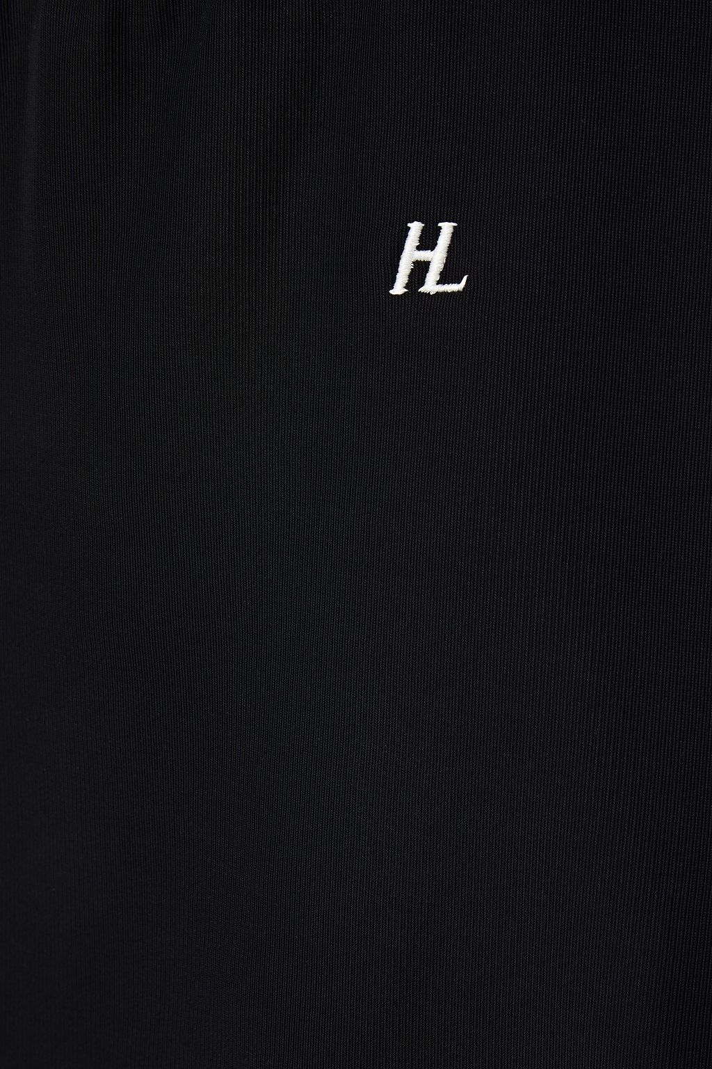 HELMUT LANG Embroidered stretch-jersey mini skirt