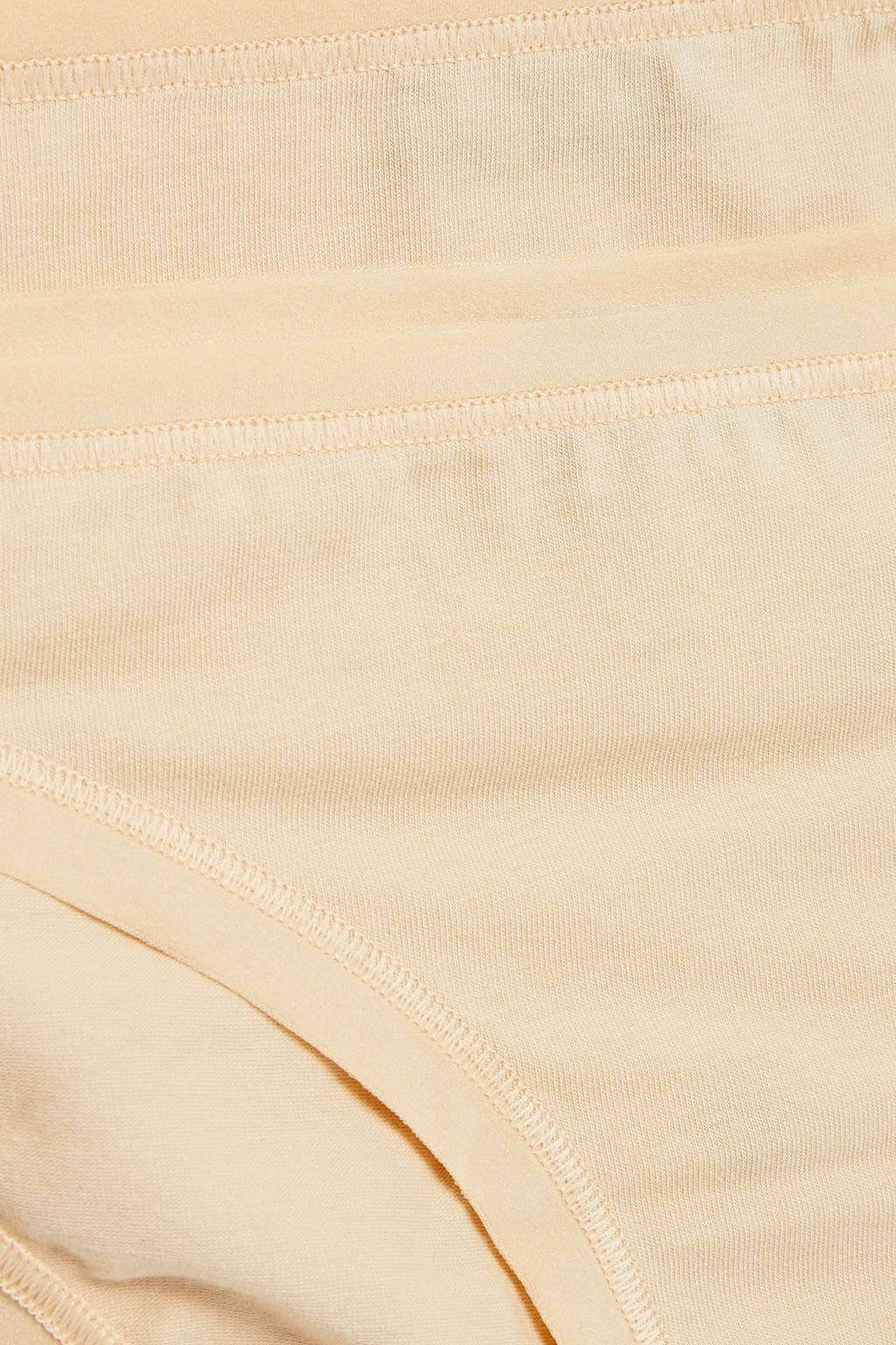 COSABELLA Set of seven stretch-cotton jersey low-rise thongs