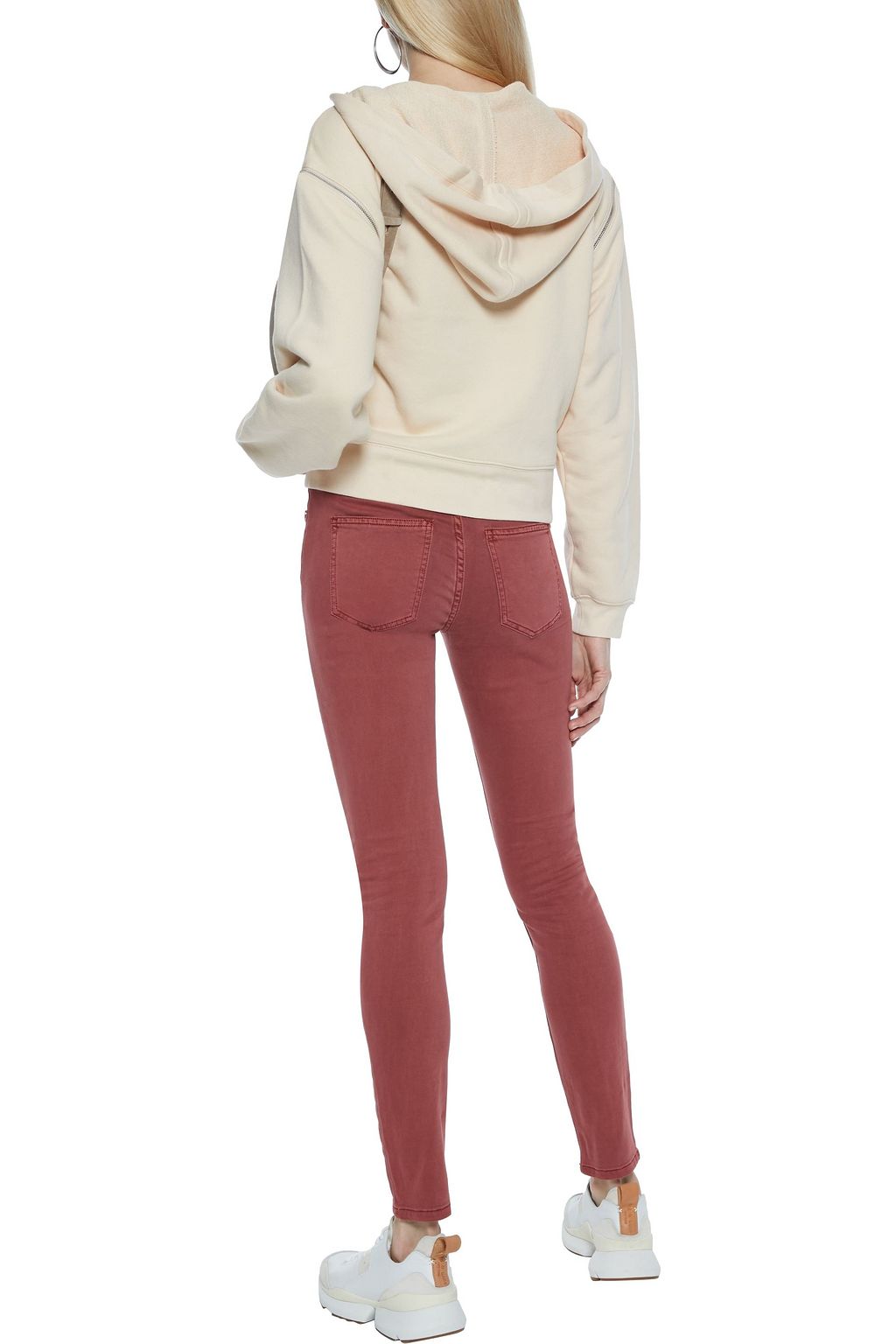 CURRENT/ELLIOTT Stiletto mid-rise skinny jeans
