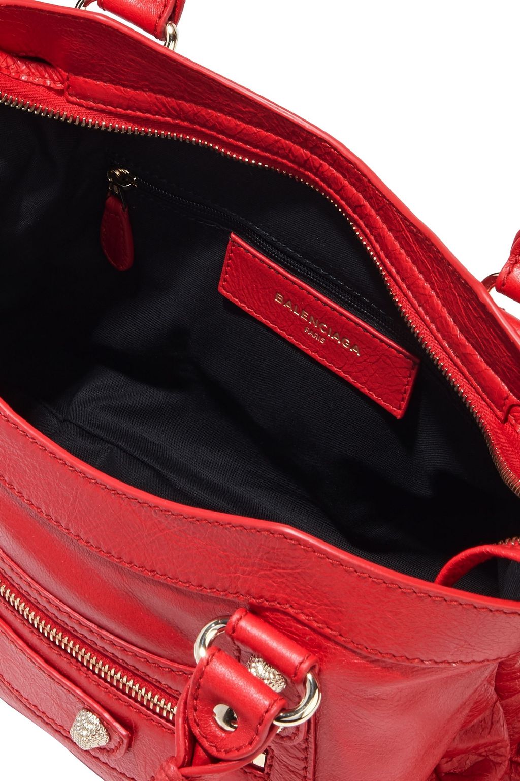 BALENCIAGA Giant 12 Town textured-leather tote