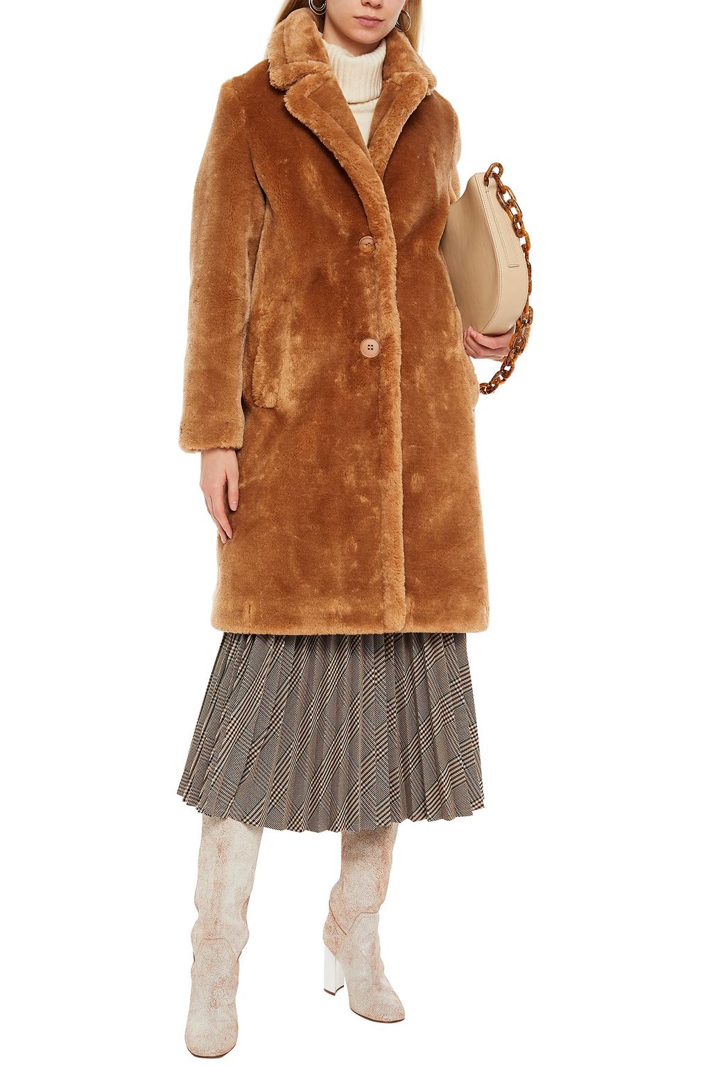 STAND STUDIO Lisen faux fur coat