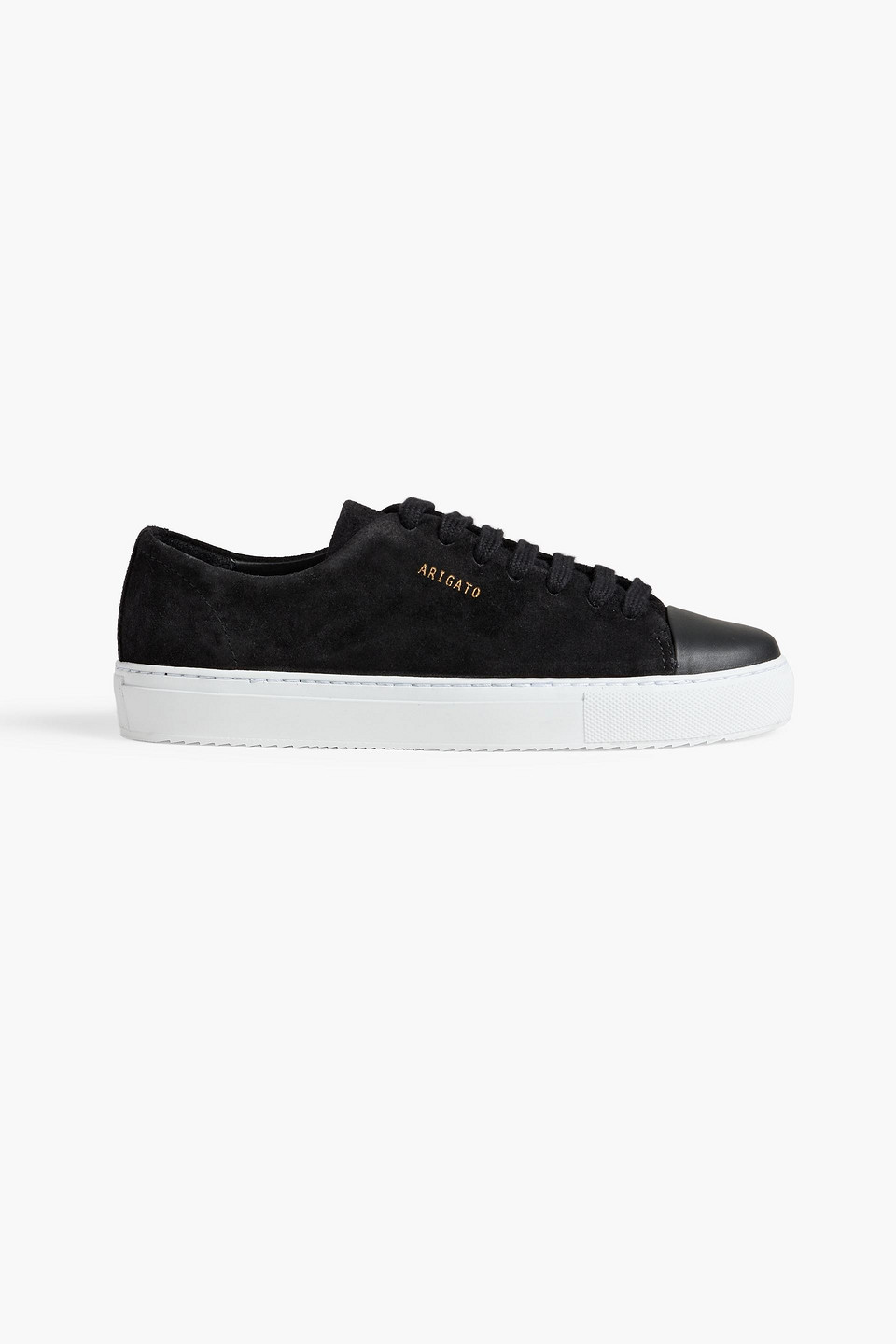 Axel Arigato Clean 90 Suede Sneakers In Black